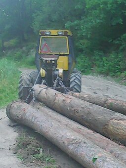 Lesné kolový traktor Hittner 55 v - 9