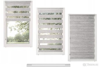 Roleta na okna den-noc 3ks 77x150 - 9