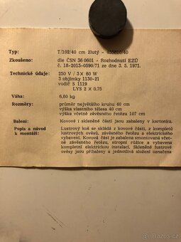 LUSTR S RODOKMENEM - 9