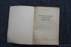 Řízení a údržba automobilu Škoda 706 - 9