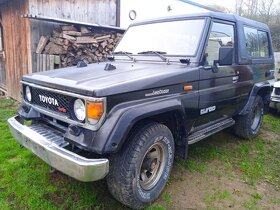 1986 Toyota Land Cruiser 2,4 turbodiesel 4x4 cabrio NOVA CE - 9