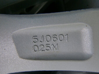 Letní alu sada originál Škoda 5x100 6Jx16 ET43 5J0601025M - 9