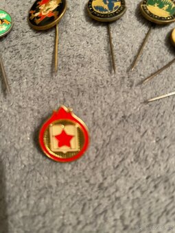 Sbírka připínátek, figurek a odznaků - 9