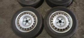 Zimní sada Vw T5 5×120 pěkný vzorek - 9