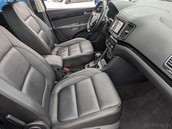 VW SHARAN 2.0TSi 162kW DSG 7MÍST WEBASTO KAMERA - 9