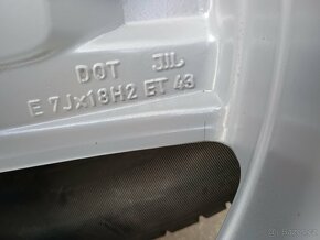 5x112 R18 LETNÍ SADA AUDI Q3 ALU KOLA 235 55 18 - 9