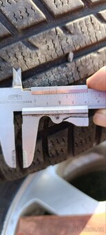 ALU R15 5x100 ET43 vč pneu 6mm - 9