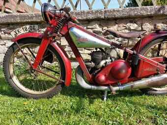 Jawa 175 Villiers 1933 - patinovka - 9
