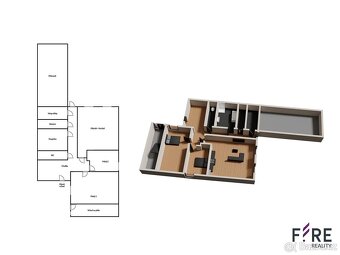 Prodej rodinného domu 198m2 v Nepoměřicích - 9