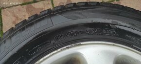 ALU Kola 15, 4x hliník PEUGEOT,CITROEN ,zimní pneu 195/65R15 - 9