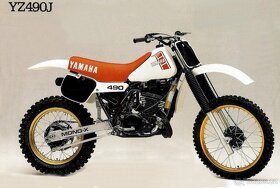 Yamaha YZ 490 1982 - 9