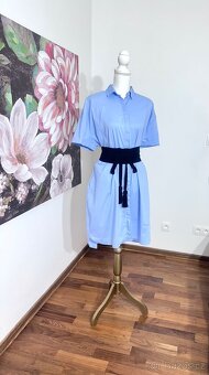 Košilové bavlněné šaty Emily Van Den Bergh - 9