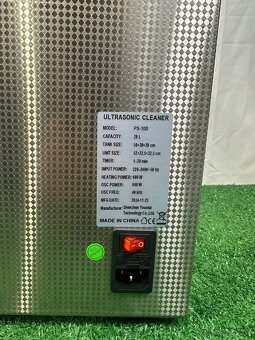 Nová ultrazvuková čistička 29 litrů - 9