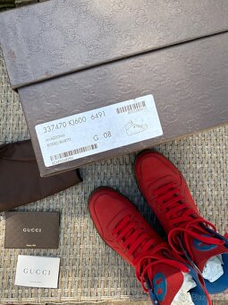Gucci sneakers pánské,velikost 42,5,komplet balení, Praha - 9