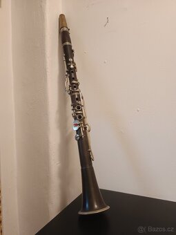 Krásný starý velký klarinet - 9