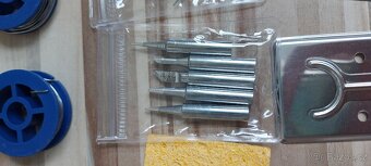 Mikropájka 230V/60W, s výměnnými hroty+cín+držák, TOP. - 9