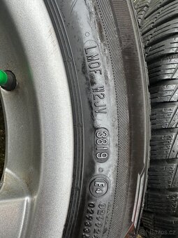 Alu kola Borrbet 5x122 r16, zimní pneu 205/55/16 - 9