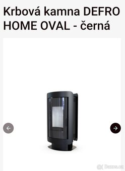 Krbová kamna Defro DH OVÁL 9,2kW - 9