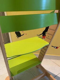 Dětská rostoucí židle Jitro zelená - 9