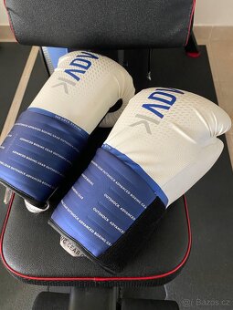 Boxerské rukavice + helma OUTSHOCK (Decathlon) – TOP stav - 9