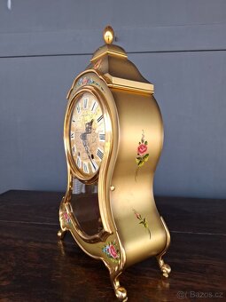 Krbové hodiny Boulle s konzolí - 9