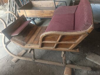 Kočár,vozík, saně - 9