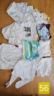 Oblečení pro miminko vel. 56 a 62 - 9
