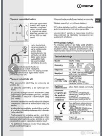 Pračka INDESIT IWUD 41252 C ECO EU - 9