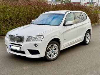 BMW X3 F25 ///M Paket 3.0d Alpineweiss - 9