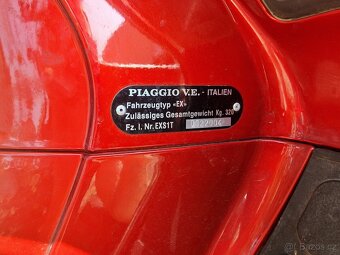 Piaggio 125 HEXAGON - 4.500km Perfektní stav - 9