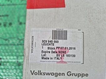 světlo levé zadní vnitřní Volkswagen Passat B6 combi 3C99450 - 9