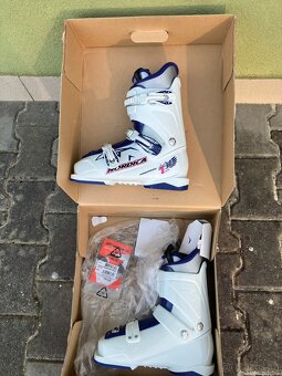 Dětské lyže VOLKL Attiva 110cm + nové boty Nordica vel.38,5 - 9