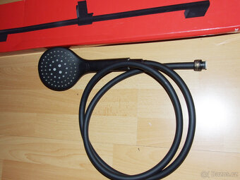 RAVAK 974.20 Sprchová tyč, hadice hlavice, Black Matt - NOVÁ - 9
