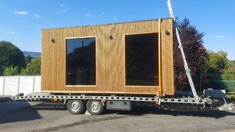 Finská venkovní sauna sudová - 9