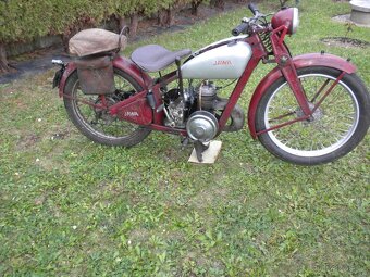 JAWA VILLIERS r.v.1934 bez dokladů dlouhá léta na půdě - 9