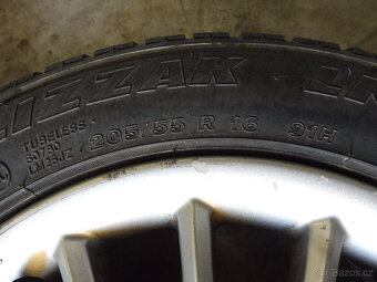 Prodám orig.16" litá kola s celo.r. pneu. na ALFA ROMEO 156 - 9