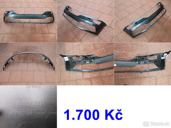 Škoda Karoq orig blatník nárazník 57A807221 čelo 57A805588H - 9