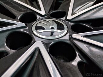 Originál ALU kola Škoda Scala Kamiq R17 + letní pneu - 9