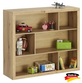 Studentský / dětský pokoj Berlin - Divoký dub masiv 6 ČÁSTÍ - 9