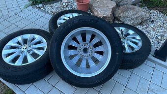 Letní alu sada originál Škoda Karoq 5x112 6Jx16 ET43 - 9