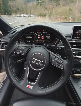 Audi S5 3.0 TDI 255 kW 2019 | TOP výbava | Webasto | 2 sady - 9