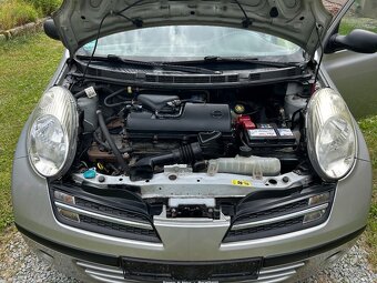 Nissan micra 1.2 benzin r.9/2006 156000km klima stk 7/2027 - 9