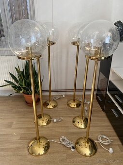 Podlahová stojací lampa Kamenický Šenov 70.léta - 9