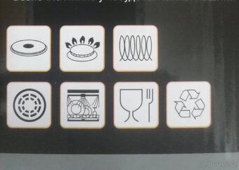Hrnce sada nerez nádobí 8dilu velký objem indukce atd. - 9