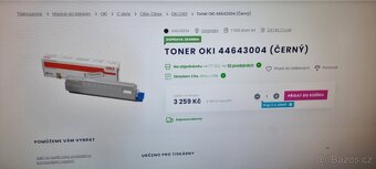 Tonery OKI 44643001/3/4 originální nové pro tiskárny A3 - 9