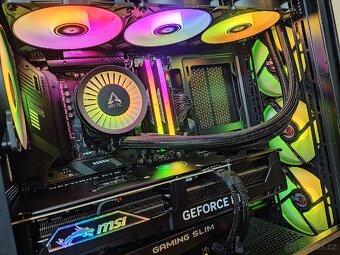Herní PC: RTX 4090 24gb, Ryzen 7 7800x3d, 64gb ram, ZÁRUKA - 9