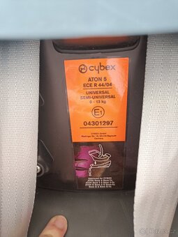 Autosedačka Cybex Aton 5 0-13 kg - 9