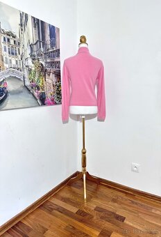 Kašmírový cropp kardigan Bottega Vel XS - 9