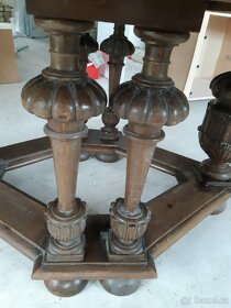 Starožitný rozkládací stůl - 9