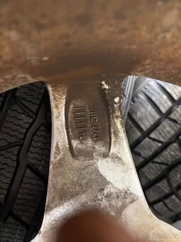 ALU kola 5x120 zimní pneu - 9